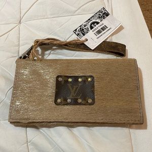 Keep It Gypsy upcycled LV wallet